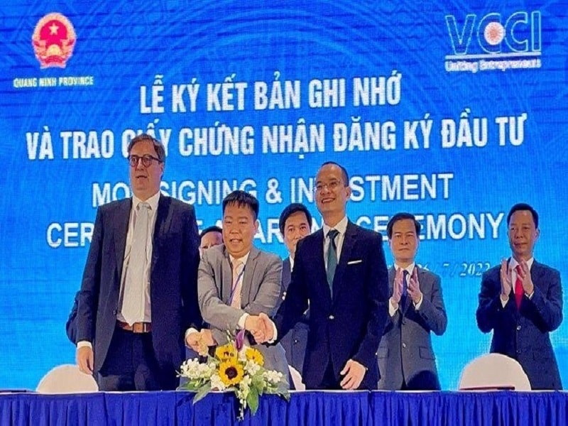 Lễ ký kết đầu tư nhà máy hoá dầu Stavian Quảng Yên