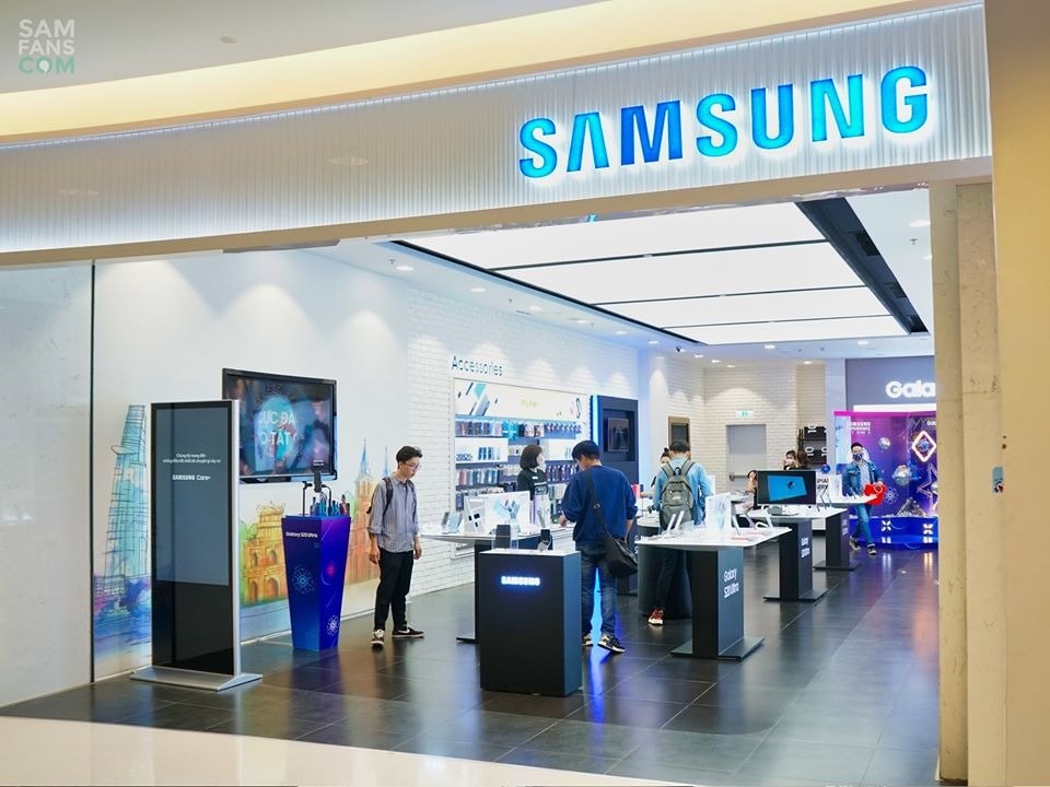 Nhu cầu hàng điện tử đang suy yếu trên toàn cầu. Ảnh Samsung.