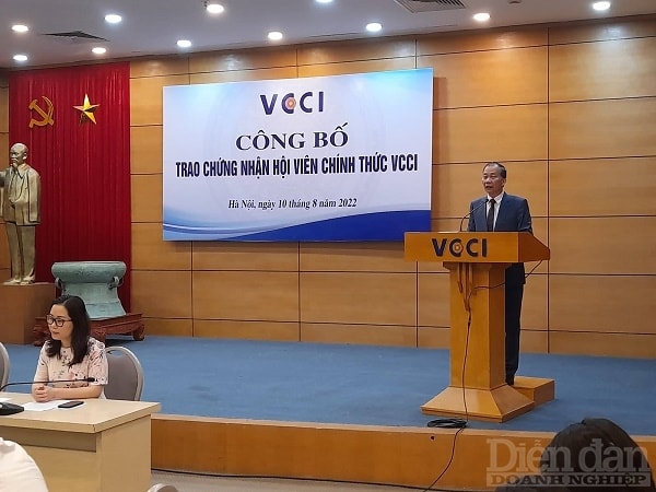 Phó Chủ tịch VCCI Hoàng Quang Phòng. Ảnh: Nguyễn Việt