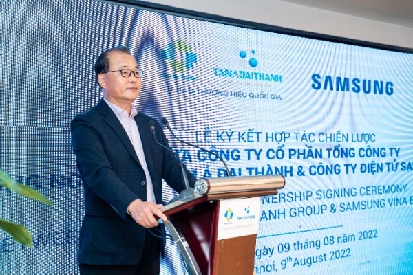 Ông Kevin Lee, Tổng Giám đốc Samsung Vina