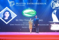 Bà Lê Nữ Thùy Dương - Nhà lãnh đạo Golf Long Thành được vinh danh “Doanh nhân xuất sắc Châu Á 2021”