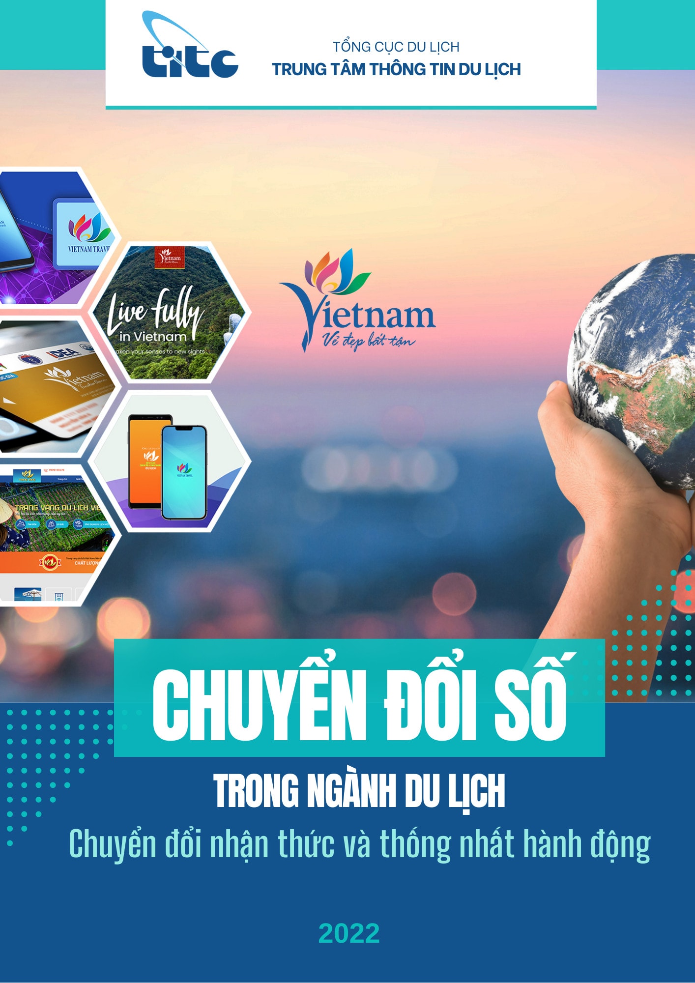 Trang bìa tài liệu Hướng dẫn Chuyển đổi số.