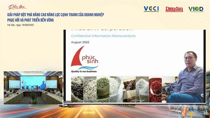 Doanh nhân Phan Minh Thông - Chủ tịch HĐQT, TGĐ Công ty cổ phần Phúc Sinh