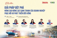 19/8: Diễn đàn “Giải pháp đột phá nâng cao năng lực cạnh tranh của doanh nghiệp phục hồi và phát triển bền vững”