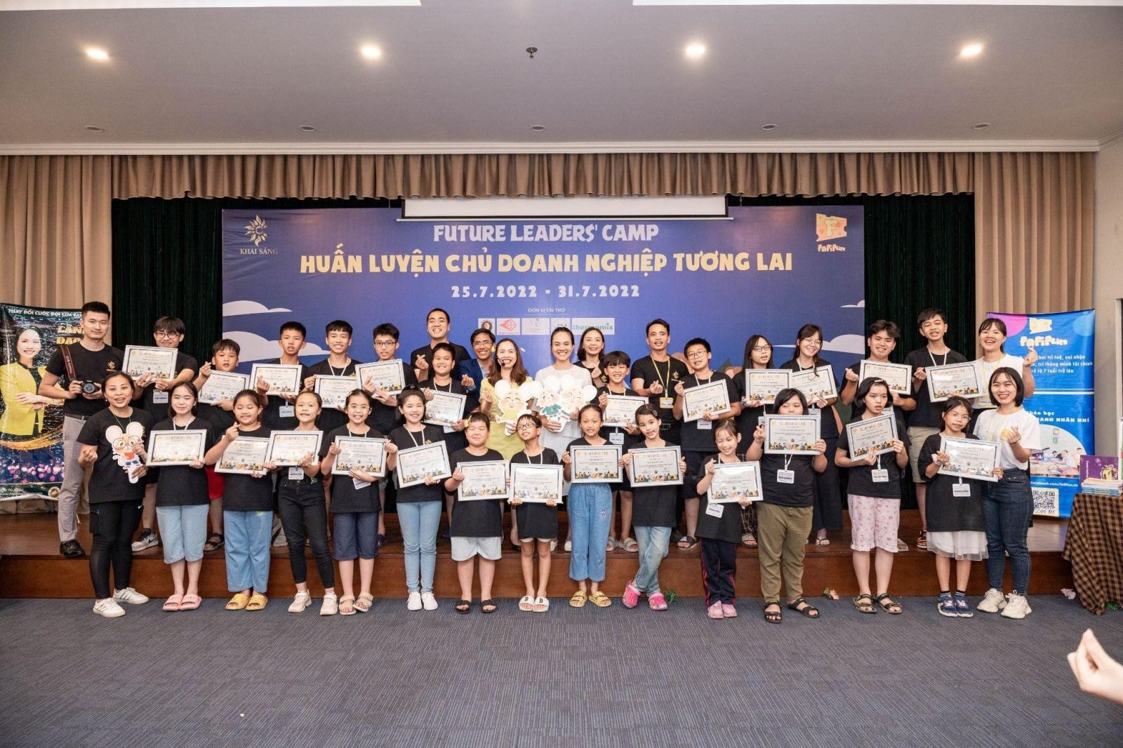 Sau 7 ngày tham gia Future Leaders’ Camp, các doanh chủ nhí có sự chuyển hóa rõ rệt, trở thành một phiên bản tốt hơn