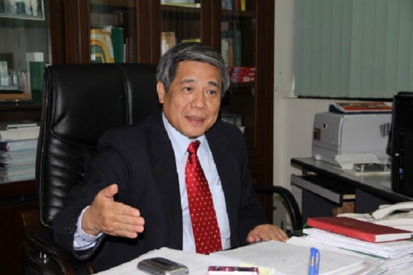 GS.TS Vũ Minh Giang, Chủ tịch Hội đồng Khoa học và Đào tạo - ĐH QGHN. Ảnh: Hoàng Thuỳ