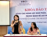 VCCI Nghệ An: Đào tạo năng lực đàm phán, thương lượng trong quan hệ lao động