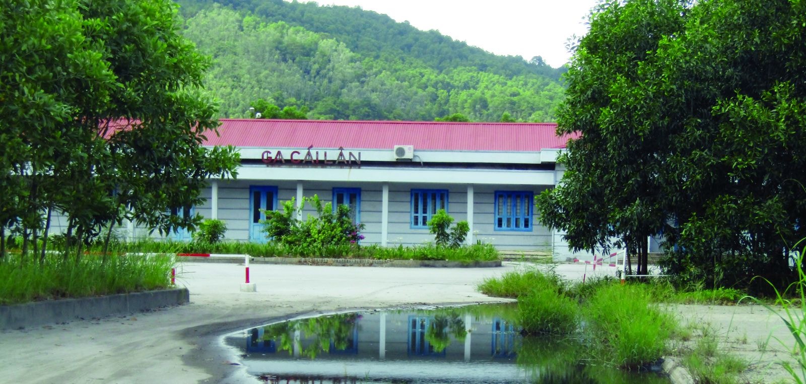 p/Ga Cái Lân nhiều năm không đón tàu.