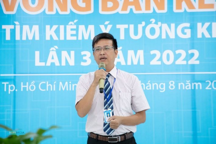 TS. Thái Doãn Thanh – Phó Hiệu trưởng Nhà trường phát biểu khai mạc.