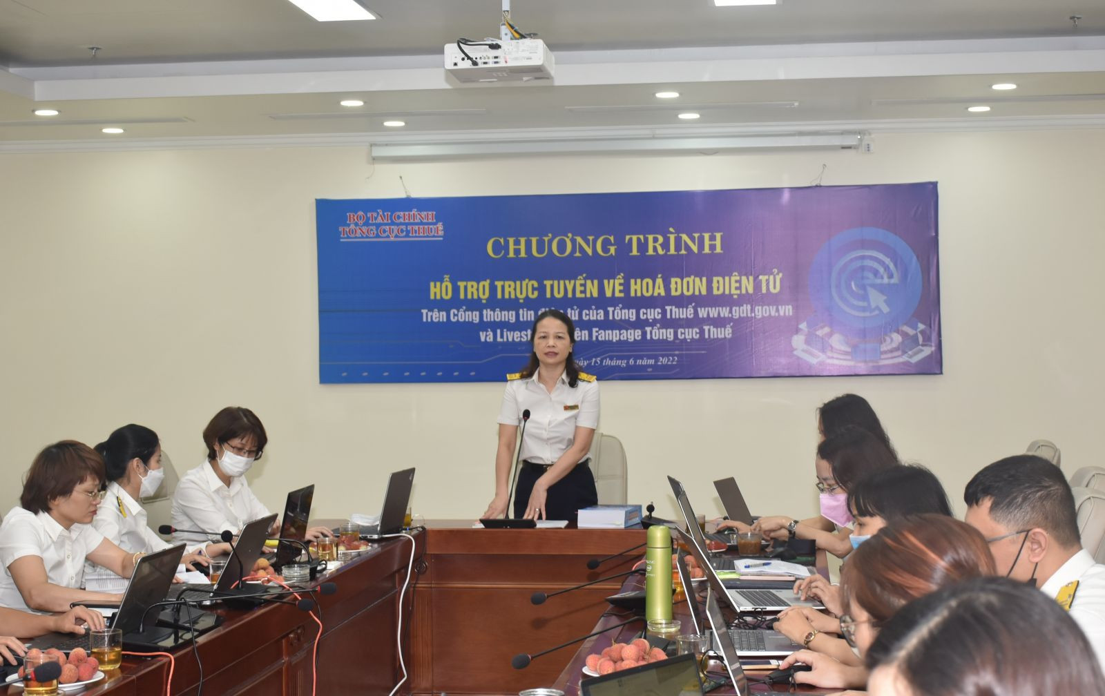 hỗ trợ trực tuyến về hóa đơn điện tử