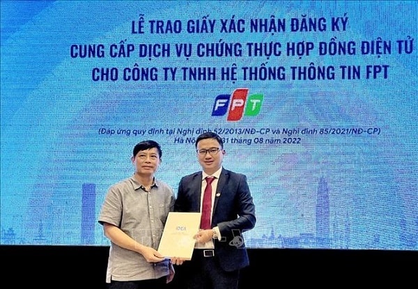 ông Thân Minh Ngọc, PGD Khối Doanh nghiệp, Công ty Hệ thống Thông tin FPT.p/Ảnh: TTXVN