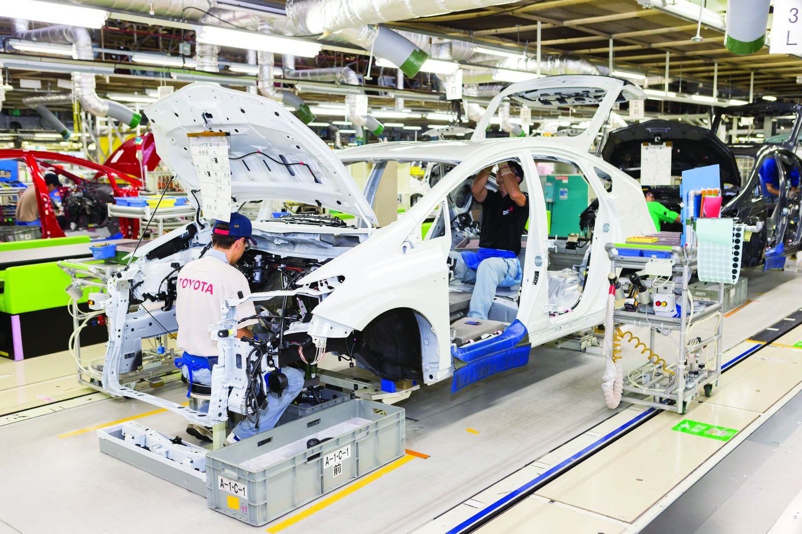 p/Khả năng kiểm soát chi tiết chuỗi cung ứng giúp Toyota đứng vững trước khủng hoảng chip. Ảnh: CNN