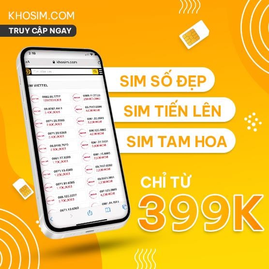 Xu hướng lựa chọn sim số đẹp, sim VIP kích cầu tài lộc