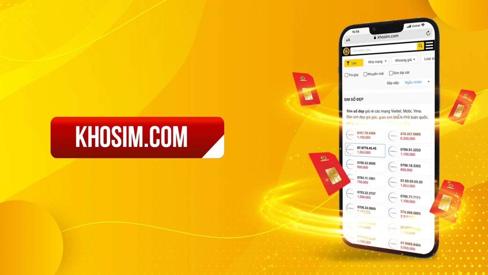 Khosim.com - Công ty sim số đẹp hàng đầu thị trường