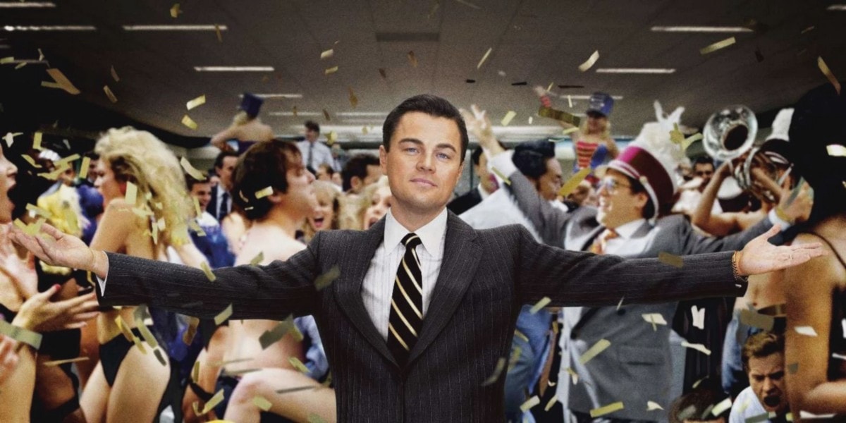 bộ phim The Wolf of Wall Street (Sói già Phố Wall) do Leonardo DiCaprio thủ vai Jordan Belfort năm 2013.