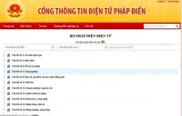 TIN NÓNG CHÍNH PHỦ: Phê duyệt kết quả pháp điển 2 chủ đề, 29 đề mục