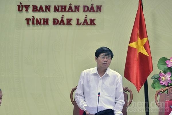 Ông Đỗ Ngọc An – Phó Trưởng Ban kinh tế TW phát biểu kết luận.
