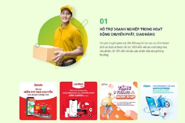 Viettel Post đã phối hợp với Trung tâm Tin học và Công nghệ số, Cục Thương mại điện tử và Kinh tế số triển khai Chương trình ưu đãi tặng 10 triệu voucher đồng giá phí vận chuyển dành cho các đơn vị kinh doanh online. Nguồn ảnh: MOIT