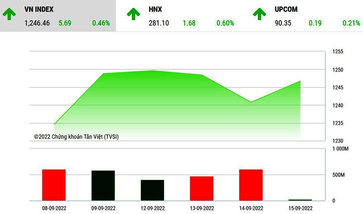  VN-Index đã giảm sâu dưới 1.300 điểm.