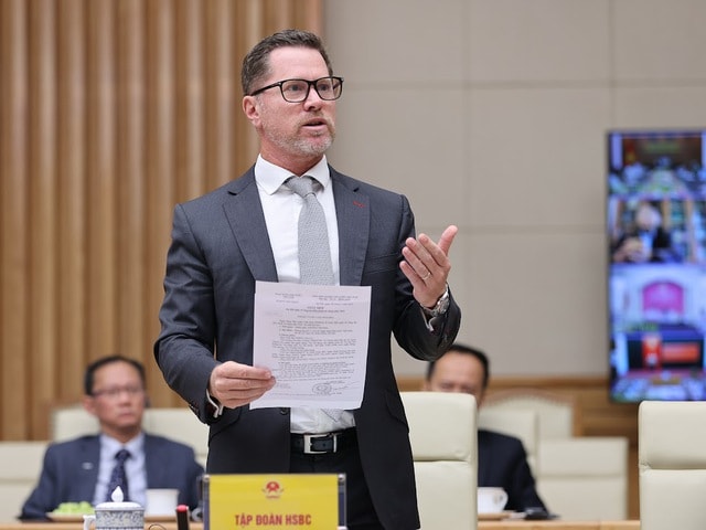 Ông Tim Evans - CEO ngân hàng HSBC tại Việt Nam 