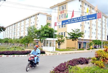 hiện nay có khoảng 3,78 triệu lao động đang làm việc trong các khu công nghiệp, và có khoảng 1,8 triệu người có nhu cầu về nhà ở.