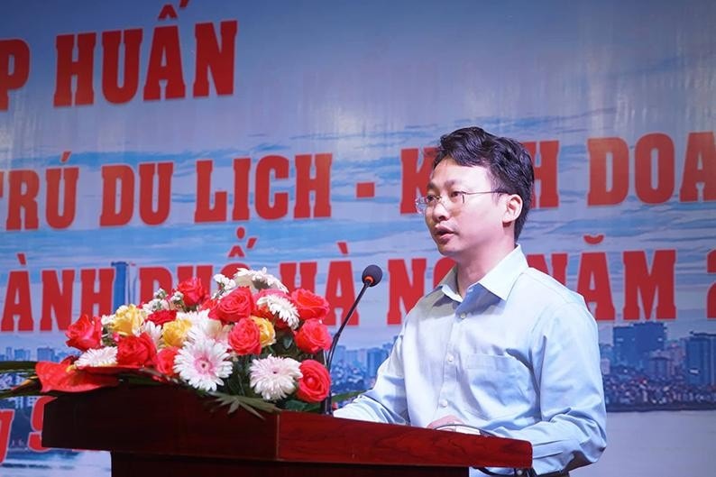 Phó Giám đốc Sở Du lịch Hà Nội Trần Trung Hiếu.
