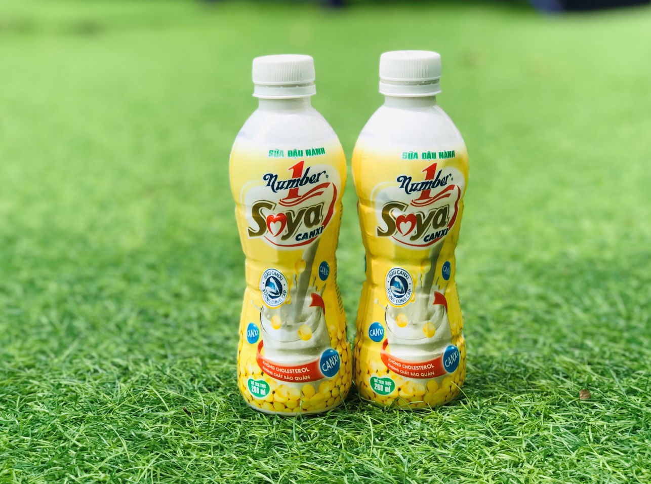 Number 1 Soya Canxi trong phiên bản chai mới mang đến sự tiện lợi khi sử dụng