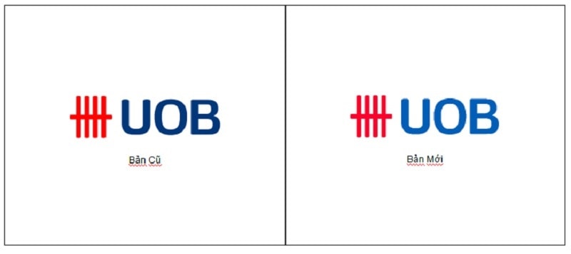 UOB làm mới logo trong bộ nhận diện thương hiệu