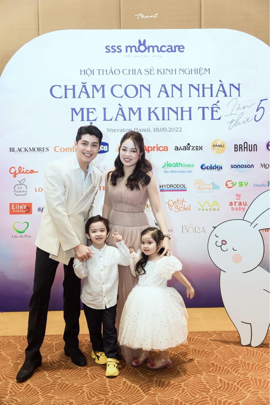 Noo Phước Thịnh luôn đồng hành cùng hoạt động của SSS Momcare