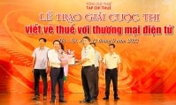 38 tác phẩm được trao giải Cuộc thi viết thuế với thương mại điện tử