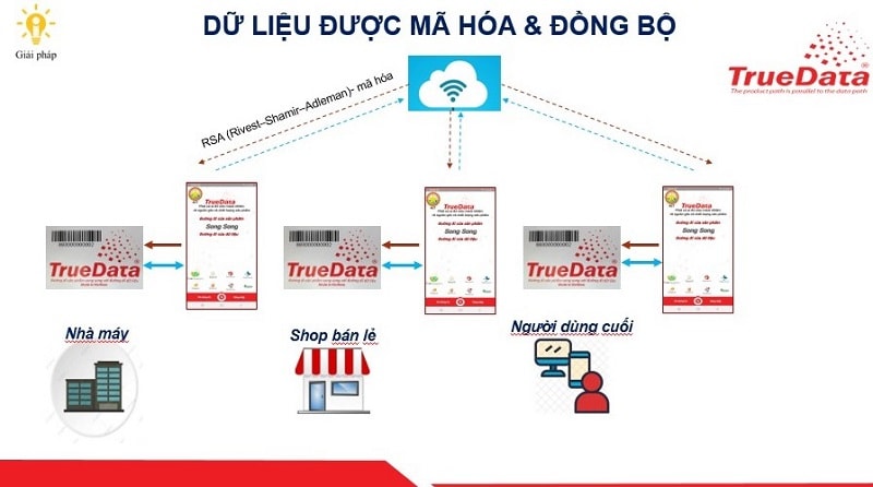 TrueData, một giải pháp công nghệ giúp các doanh nghiệp chống lại nạn hàng giả, hàng nhái.