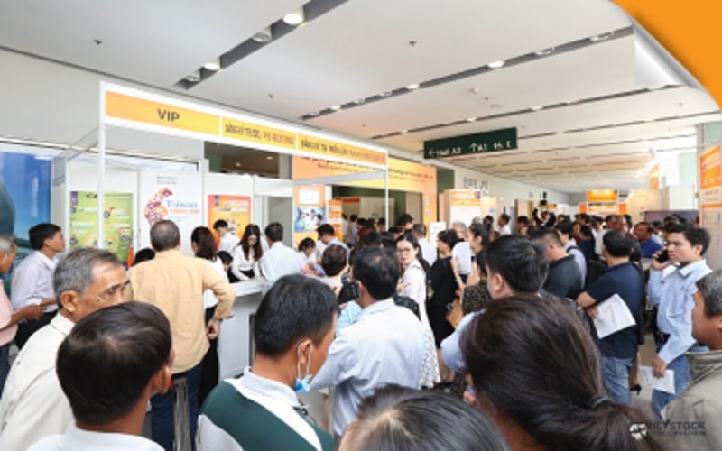 Vietstock Expo & Forum 2022 dự kiến sẽ thu hút hơn 10,000 khách mua hàng & chuyên gia trong chuỗi giá trị ngành. Ảnh minh họa