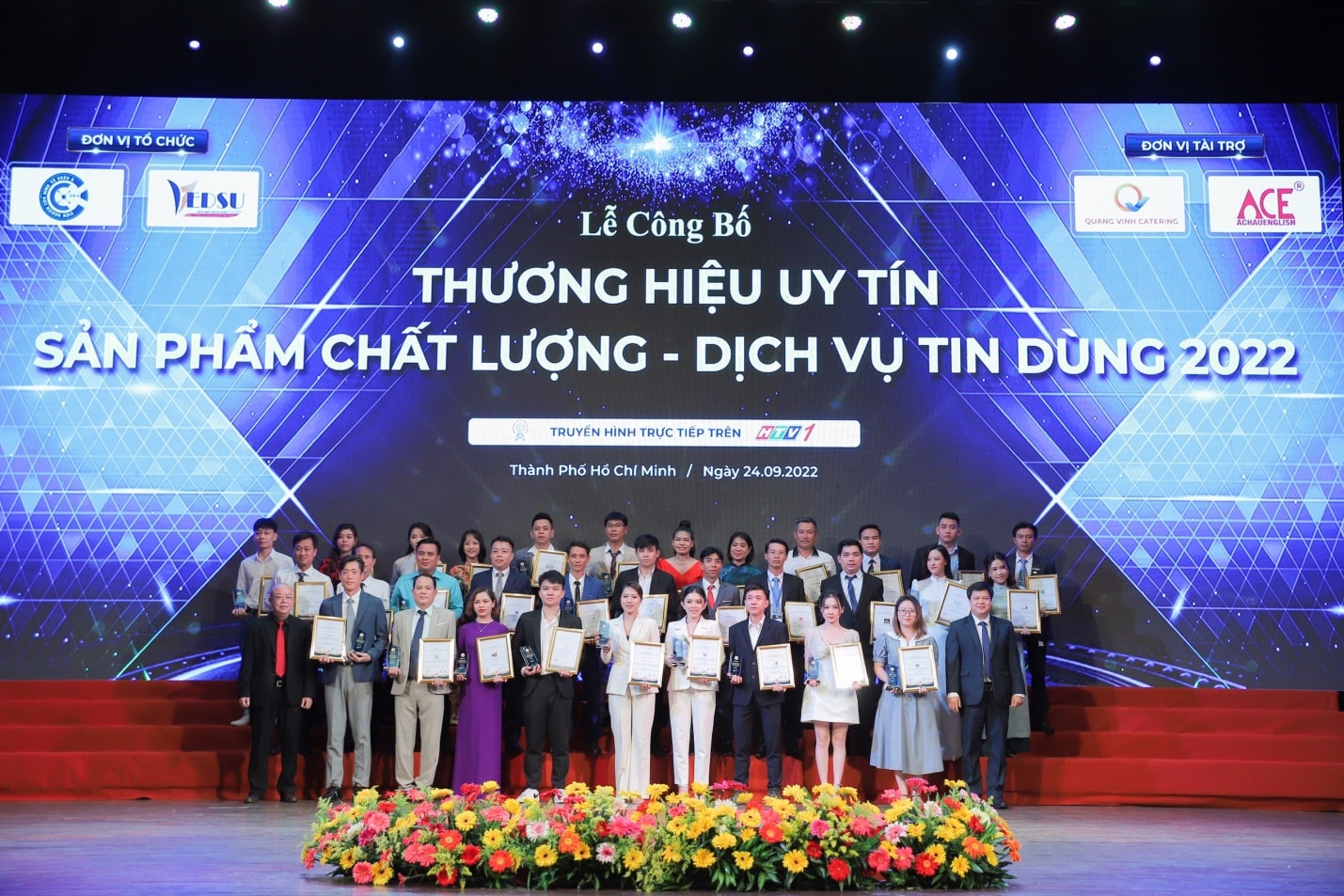 Lễ trao giải thương hiệu uy tín, sản phẩm chất lượng, dịch vụ tin dùng 2022