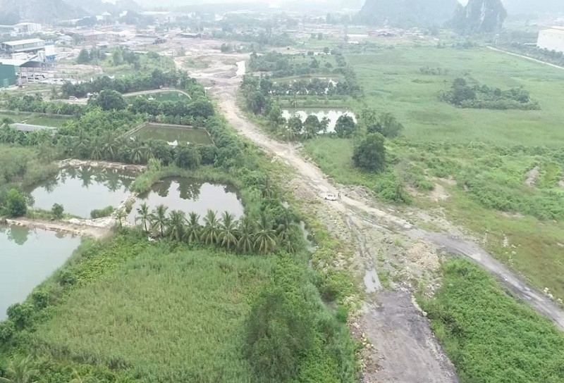 CCN Phương Nam (phường Phương Nam, TP Uông Bí) do Công ty CP Công nghiệp Cẩm Thịnh làm chủ đầu tư xây dựng hạ tầng kỹ thuật đồng bộ, hiện đại, với diện tích đất thu hồi thực hiện là 62,65ha. (ảnh báo Quảng Ninh)