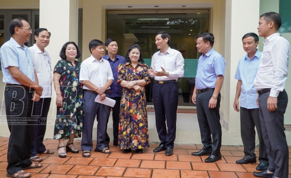 Ban Chấp hành Hiệp hội Doanh nghiệp tỉnh thường xuyên chia sẻ kinh nghiệm giúp hội viên quản trị kinh doanh hiệu quả, đưa doanh nghiệp phát triển. Ảnh: Báo Thái Bình