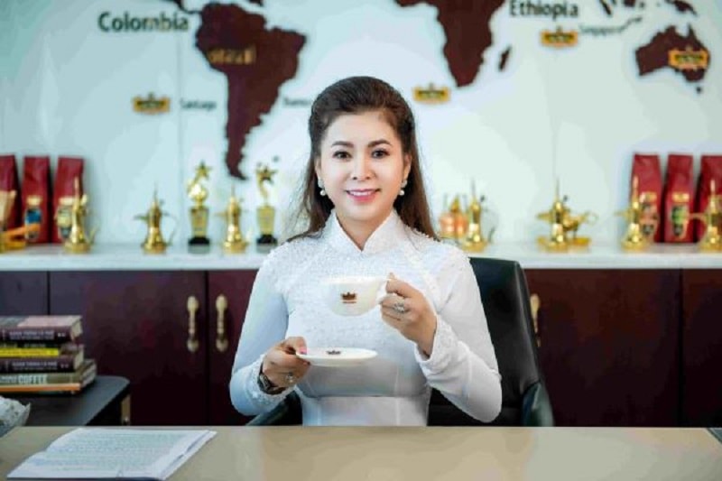 Bà Lê Hoàng Diệp Thảo, Nhà sáng lập – CEO TNI King Coffee. (Ảnh: TNI)