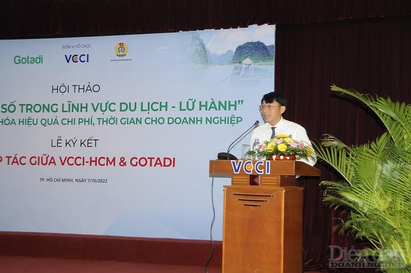 Ông Ngô Minh Đức – Chủ tịch HG Group, TGĐ Công ty CP Công Nghệ Du Lịch Gotadi - Ảnh: Đình Đại.