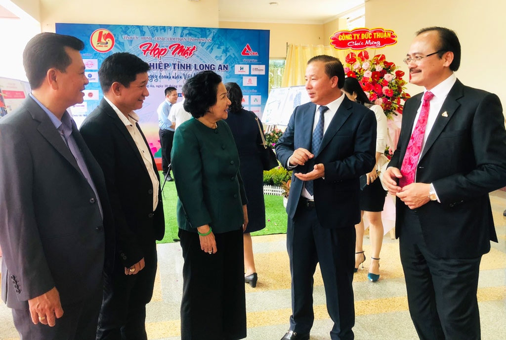 Cam kết luôn đồng hành cùng doanh nghiệp, doanh nhân là thông điệp xuyên suốt của chính quyền tỉnh Long An