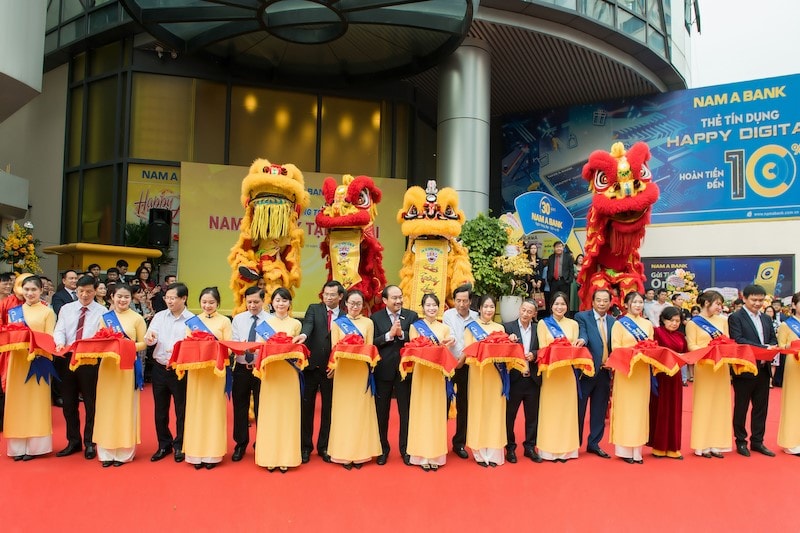 Nam A Bank Hà Nội là nơi làm việc của nhiều phòng ban quan trọng của Ngân hàng.