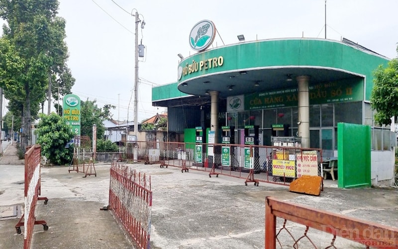 Nhiều cây xăng ở Bình Dương cũng đóng cửa do hết hàng