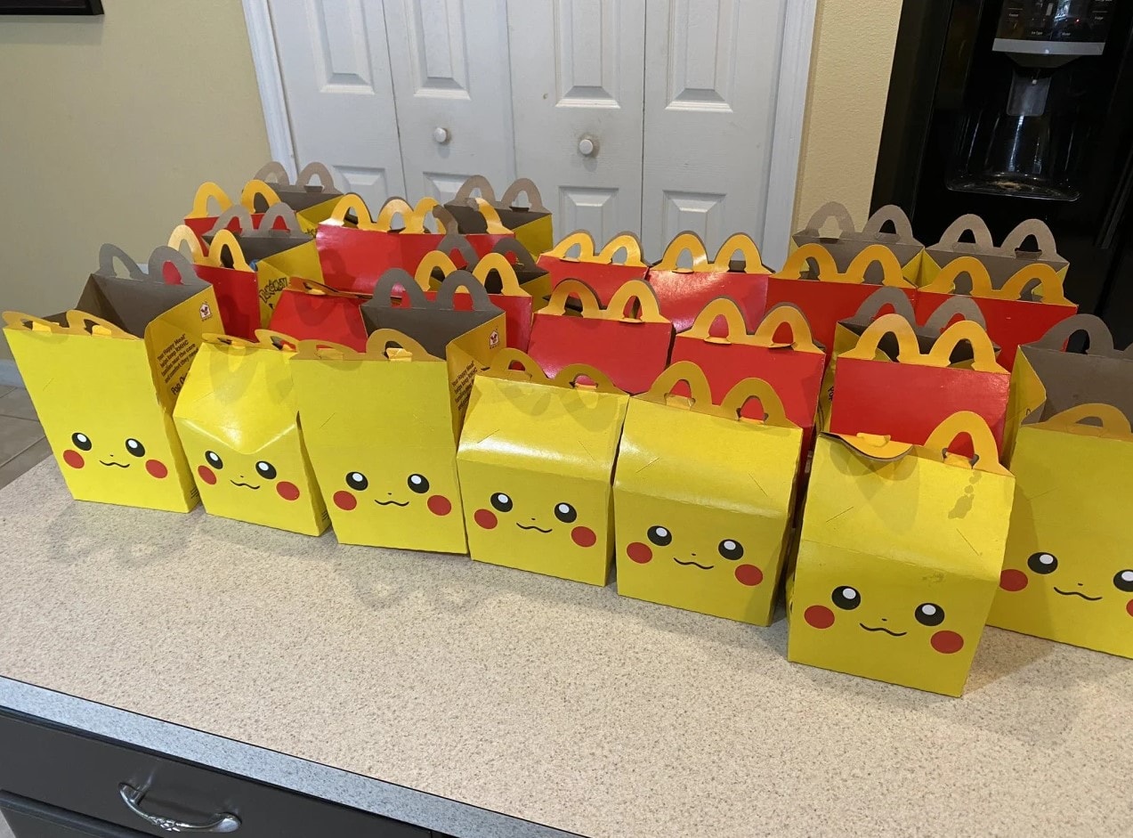 năm 2021, McDonald’s “hồi sinh” lại suất ăn Pokemon Happy Meal