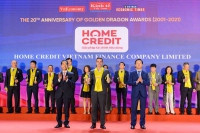 Home Credit Việt Nam được vinh danh giải thưởng Rồng Vàng 7 năm liện tục