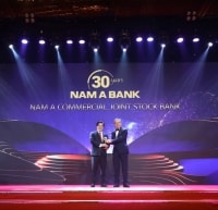 Nam A Bank -p/30 năm “Thương hiệu truyền cảm hứng Châu Á”