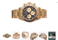 Đồng Hồ Rolex Cosmograph Daytona 116508 Mặt Số Đen Vàng Champagne