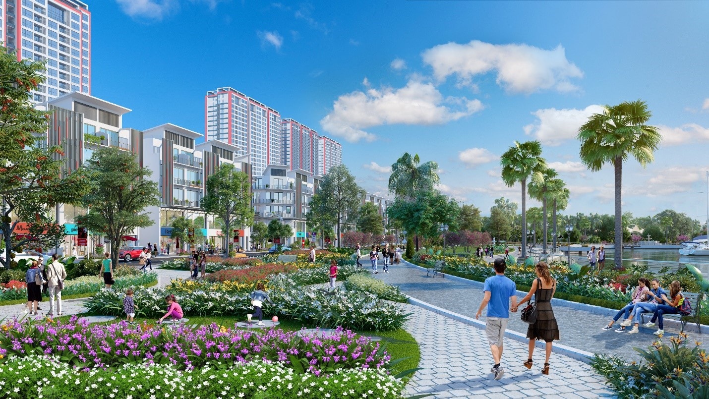 Không gian xanh hoàn hảo, tiện ích hiện đại, vị trí đắc địa tạo nên giá trị riêng của Khai Sơnp/City