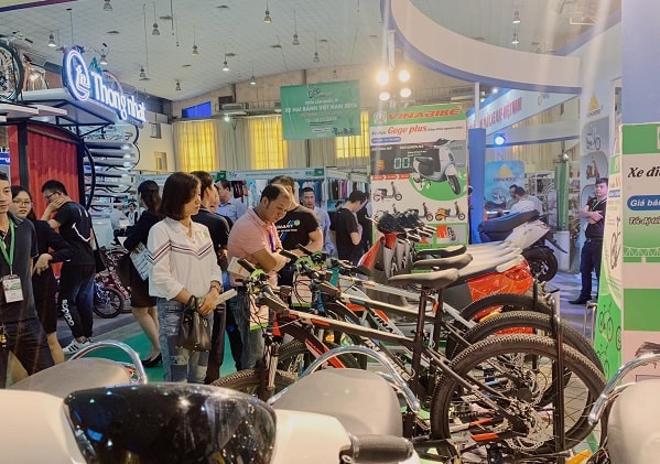 Triển lãm quốc tế duy nhất về Thể Thao và Xe hai bánh (VIETNAM CYCLE & VIETNAM SPORT SHOW) sẽ diễn ra trong 03 ngày, từ ngày 03-05/11/2022 tại Trung tâm Triển lãm ICE, 91 Trần Hưng Đạo, Hà Nội. Ảnh: Hoàng Diệp