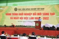 Hành trình khởi nghiệp đổi mới sáng tạo và Ngày hội việc làm VNUA - 2022