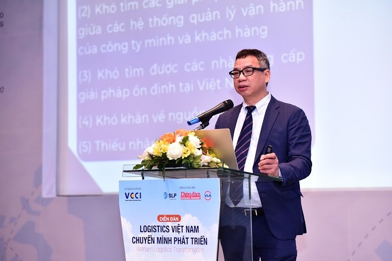 Ông Đào Trọng Khoa, Phó chủ tịch thường trực Hiệp hội Doanh nghiệp dịch vụ Logistics Việt Nam (VLA)