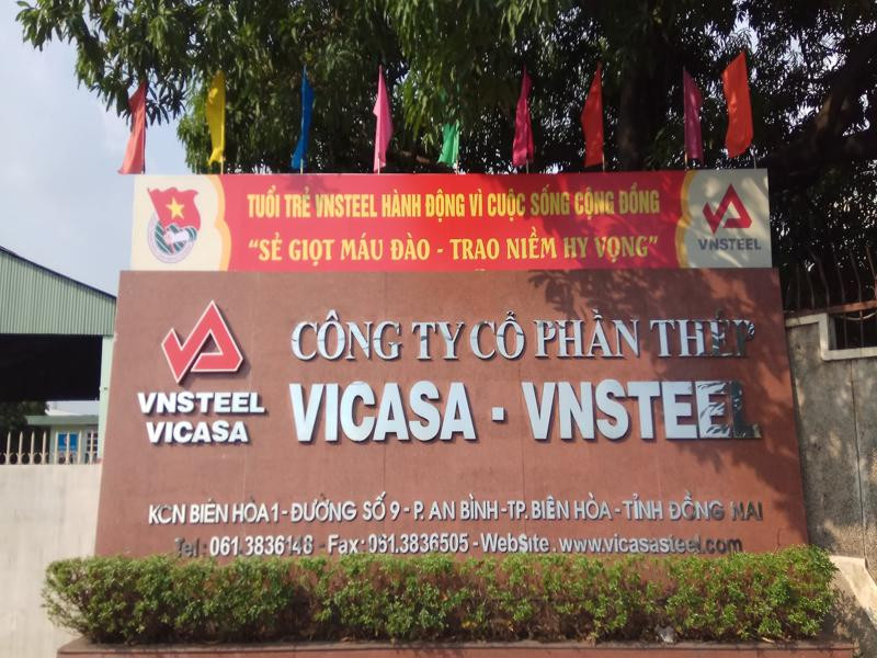 Công ty cổ phần Thép Vicasa – VNSTEEL vừa công bố báo cáo tài chính quý 3-2022, với kết quả làm ăn sa sút. 