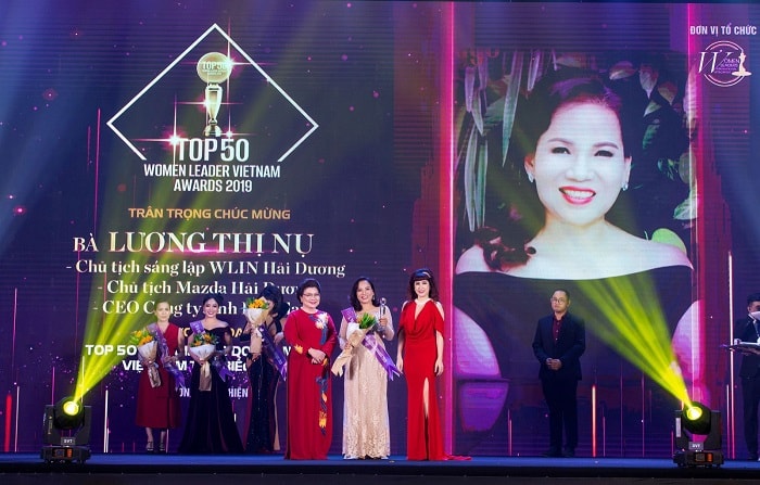 Doanh nhân Lương Thị Nụ, top 100 Phong Cách Doanh Nhân “Người tiên phong trong lĩnh vực đầu tư phát triển và các hoạt động từ thiện xã hội tại Hải Dương”. Top 50 Nữ lãnh đạo Doanh nhân Việt Nam tiêu biểu - Giải thưởng cao quý cho hành trình cống hiến của chủ tịch WLIN Hải Dương.
